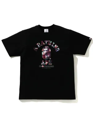 A Bathing Ape x Ghostbusters Camo College Tee Black/Multi