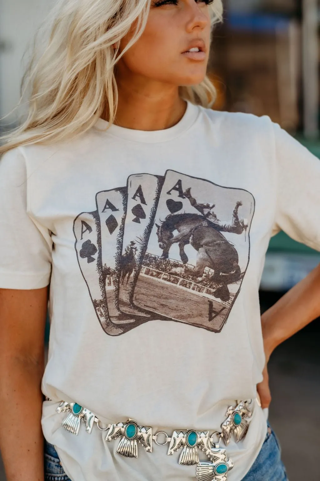 Ace of Cowboys Graphic Tee