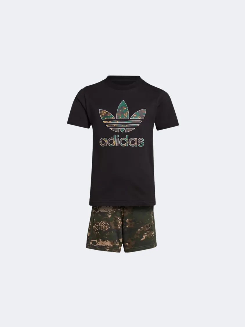 Adidas Camo Little-Boys Original Set Black