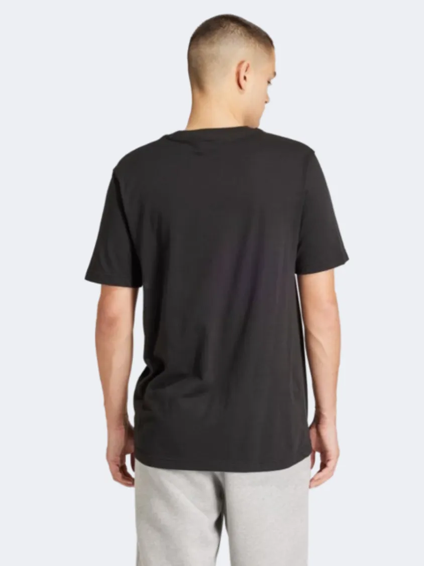 Adidas Trefoil Essential Men Original T-Shirt Black