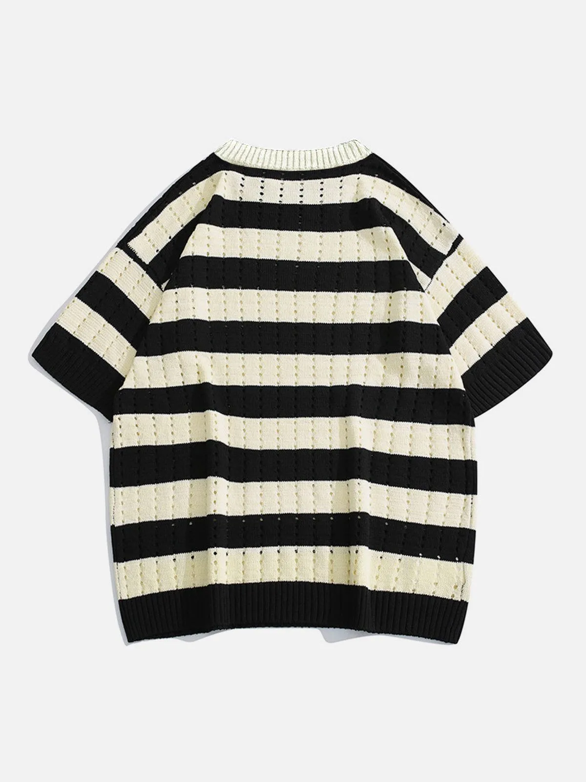 Aelfric Eden Thick Stripe Cut-Out Tee