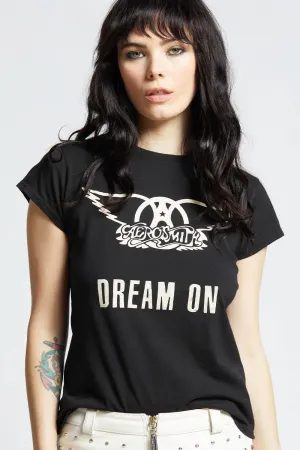 Aerosmith Dream On Baby Tee