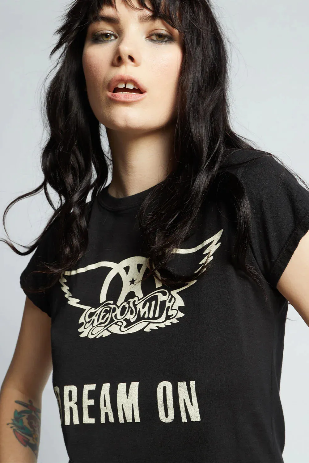 Aerosmith Dream On Baby Tee