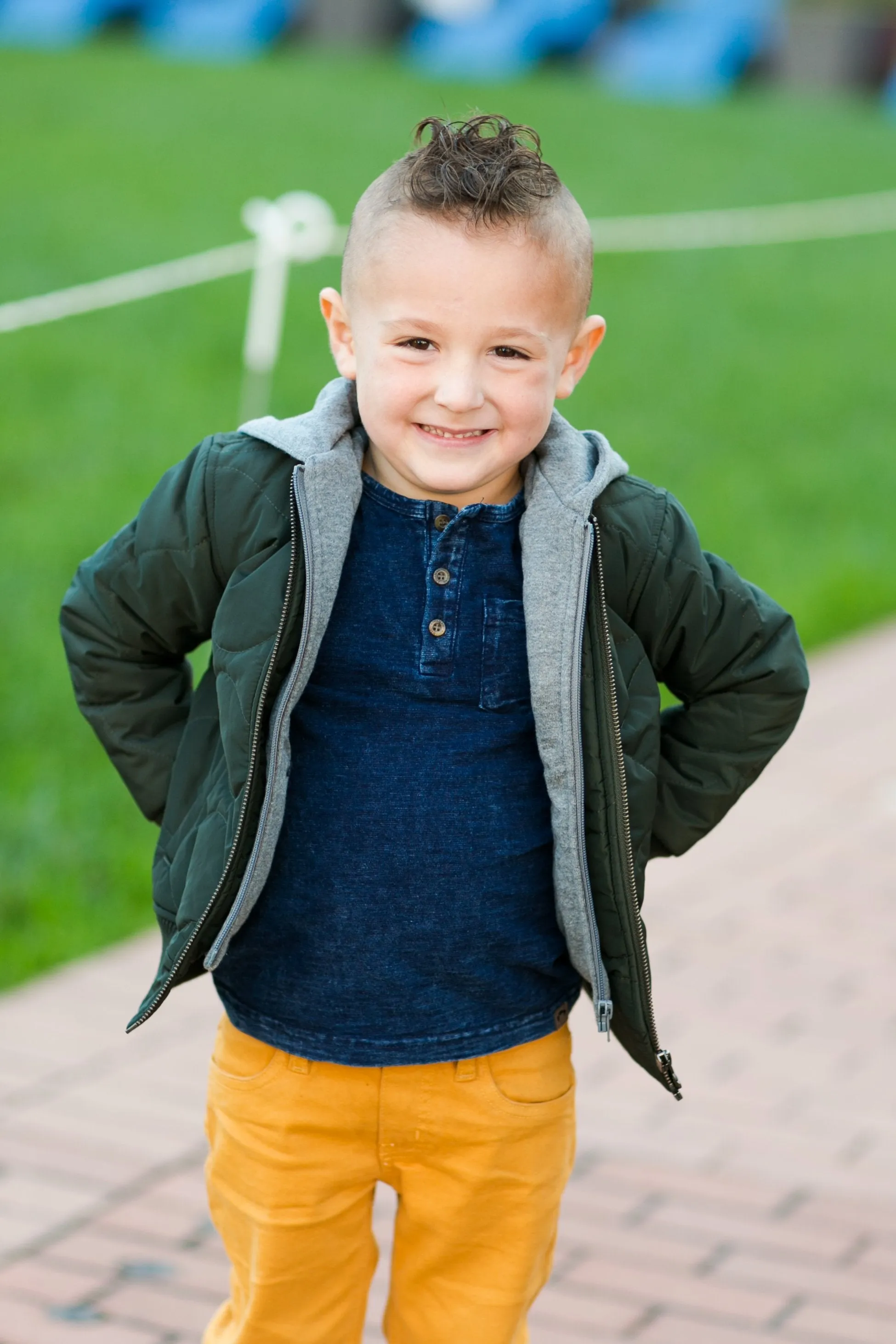 Appaman - Amos Long Sleeve Henley in Indigo