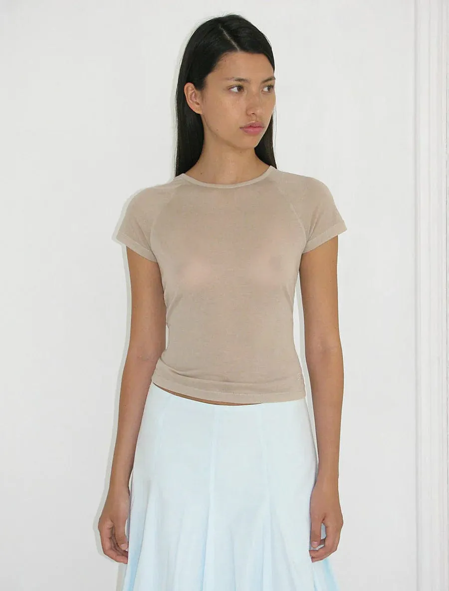 Beige Omu Tee