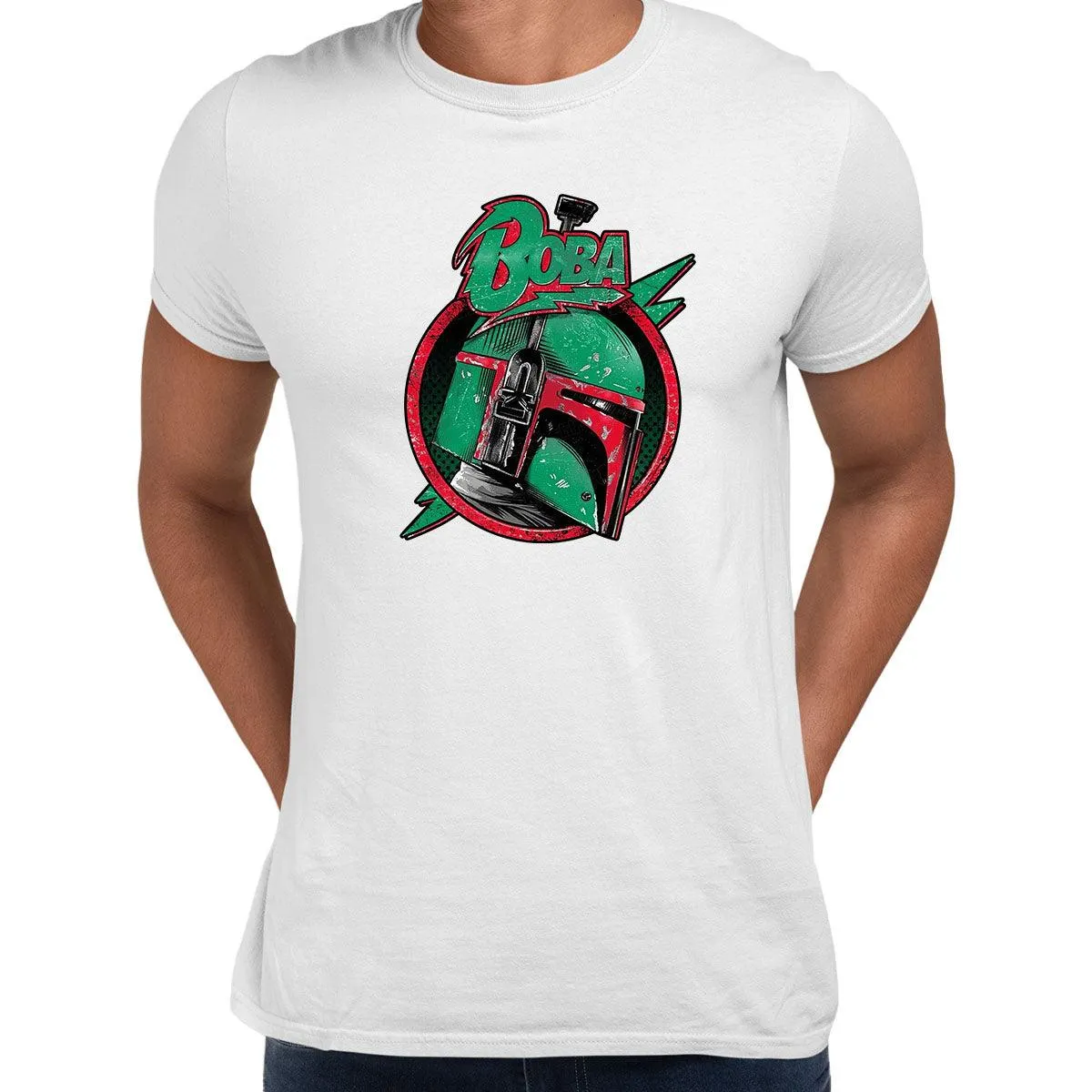 Boba Helmet Star Wars Hunter T-shirt