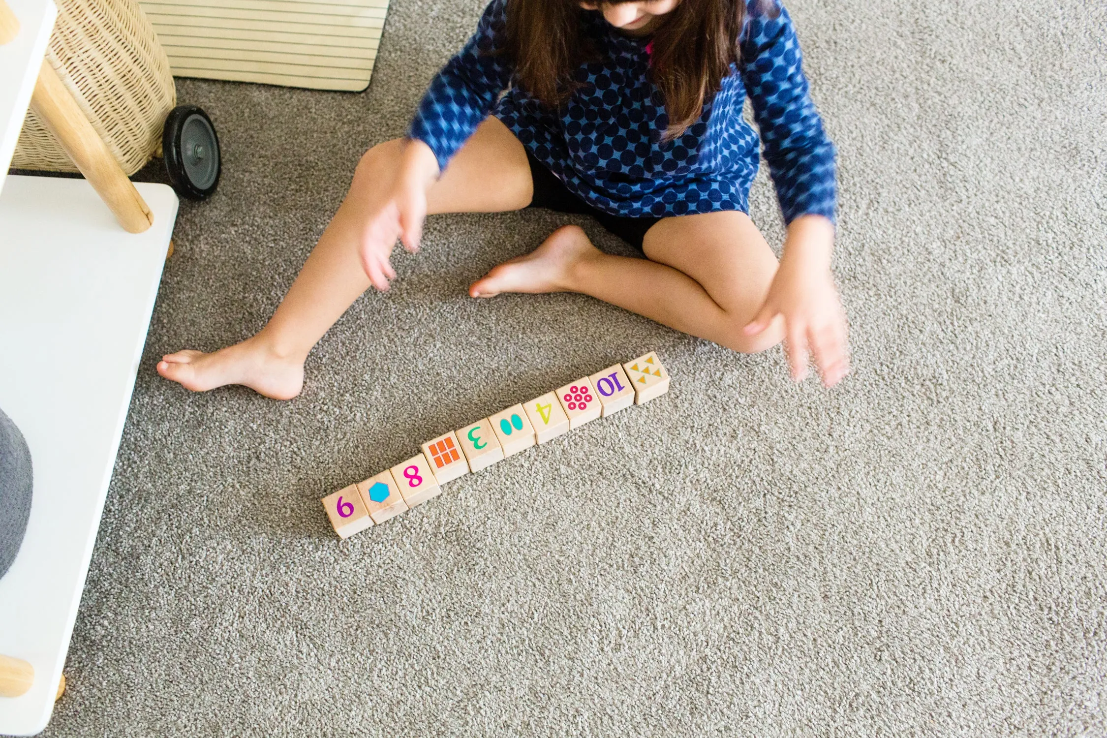 Bright Number   Counting Shape Blocks