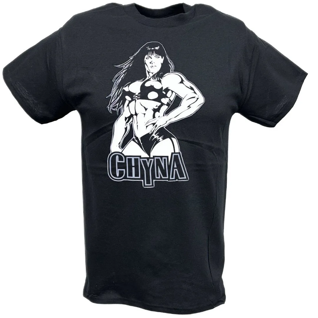 Chyna Black White Pose T-shirt