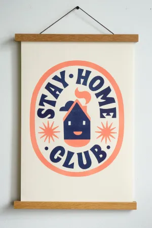 Club House Riso Print - 11" x 17"