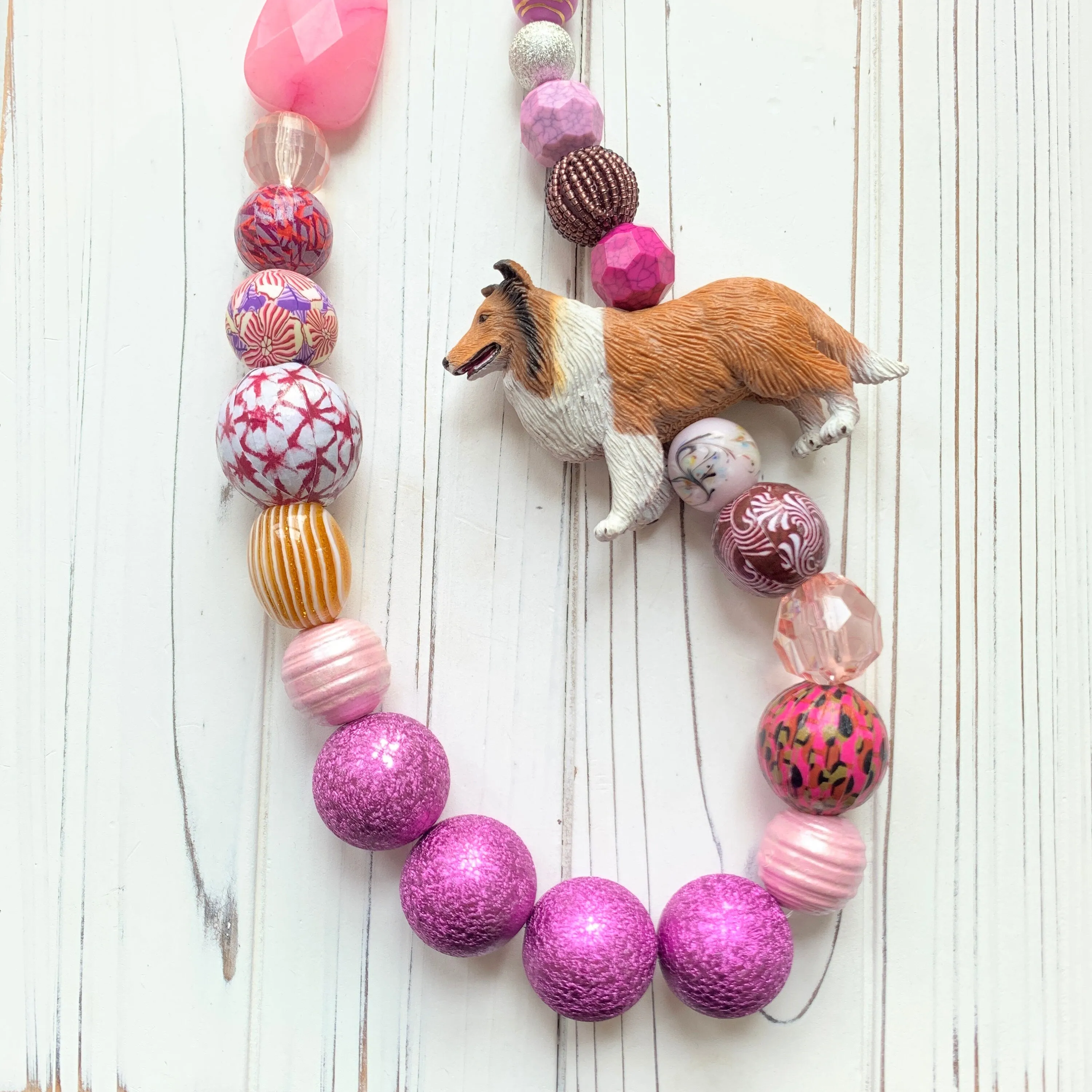 Collie Queen Mum Necklace