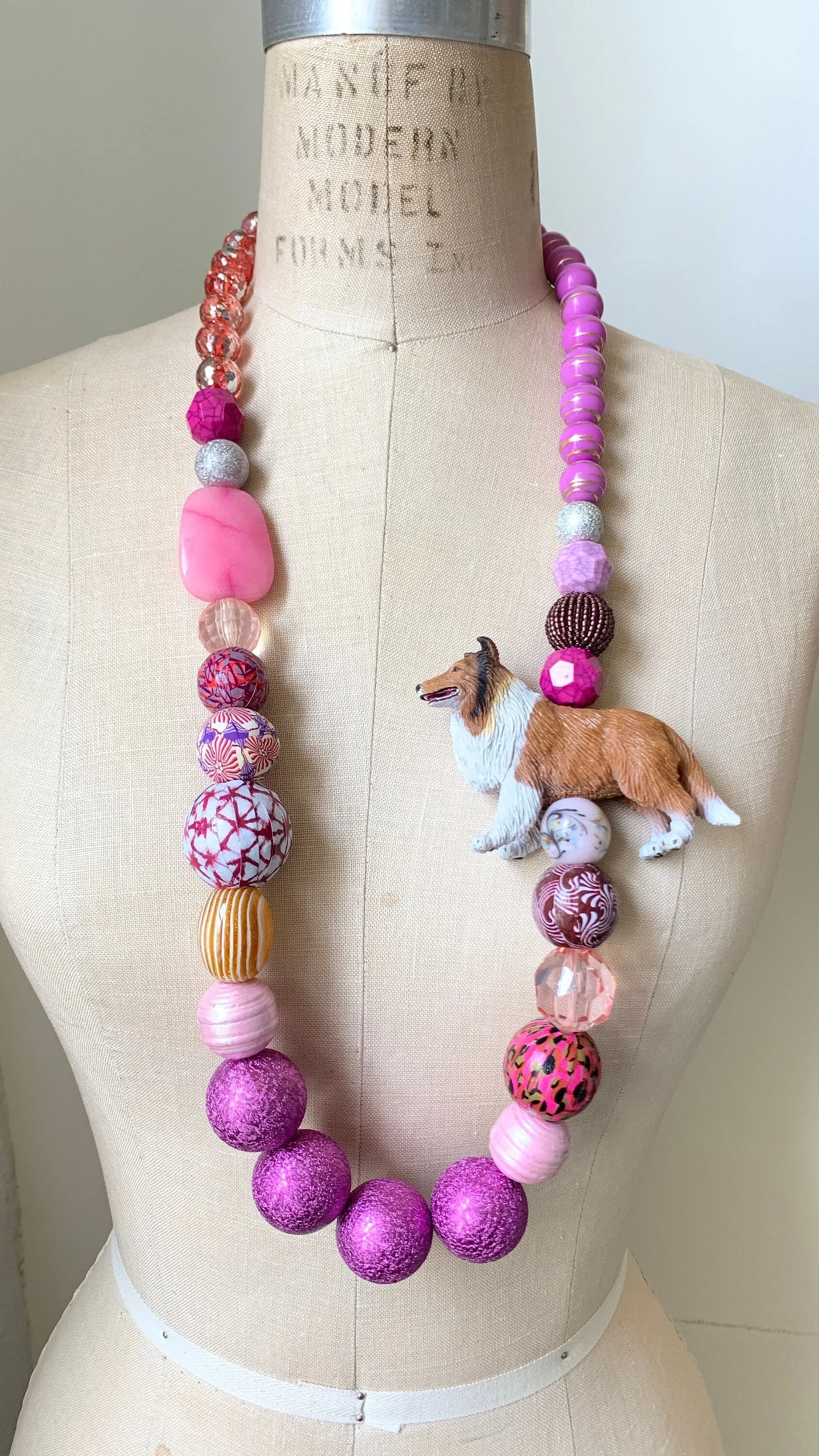 Collie Queen Mum Necklace