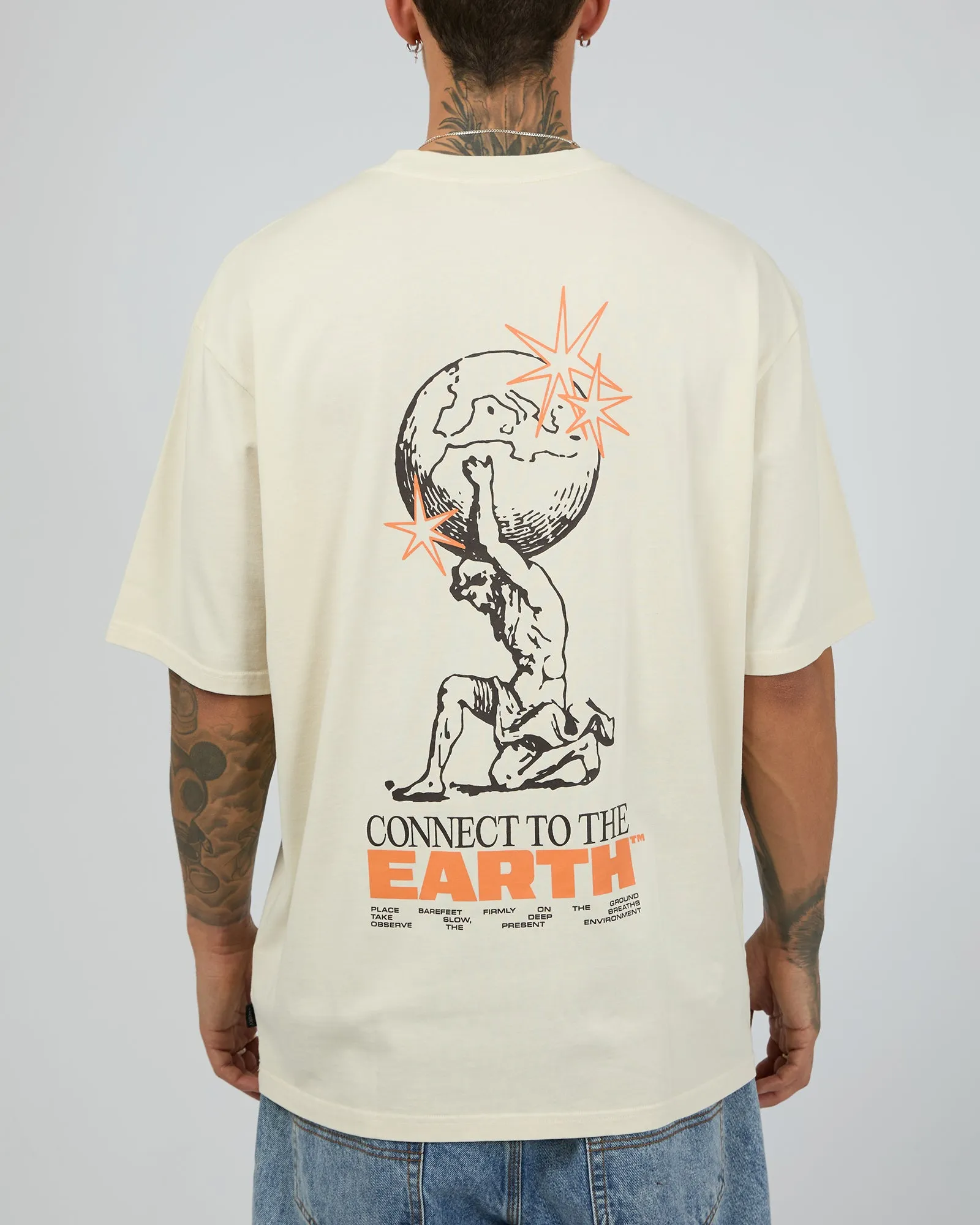 Connect To Earth Tee Natural