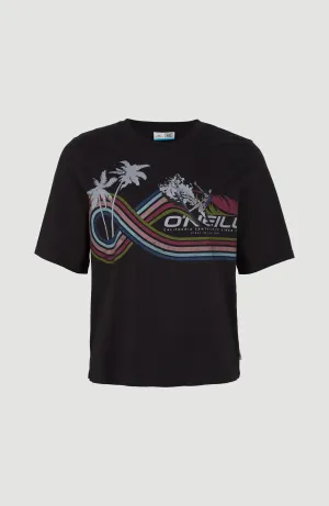 Connective Graphic T-Shirt | Black Out