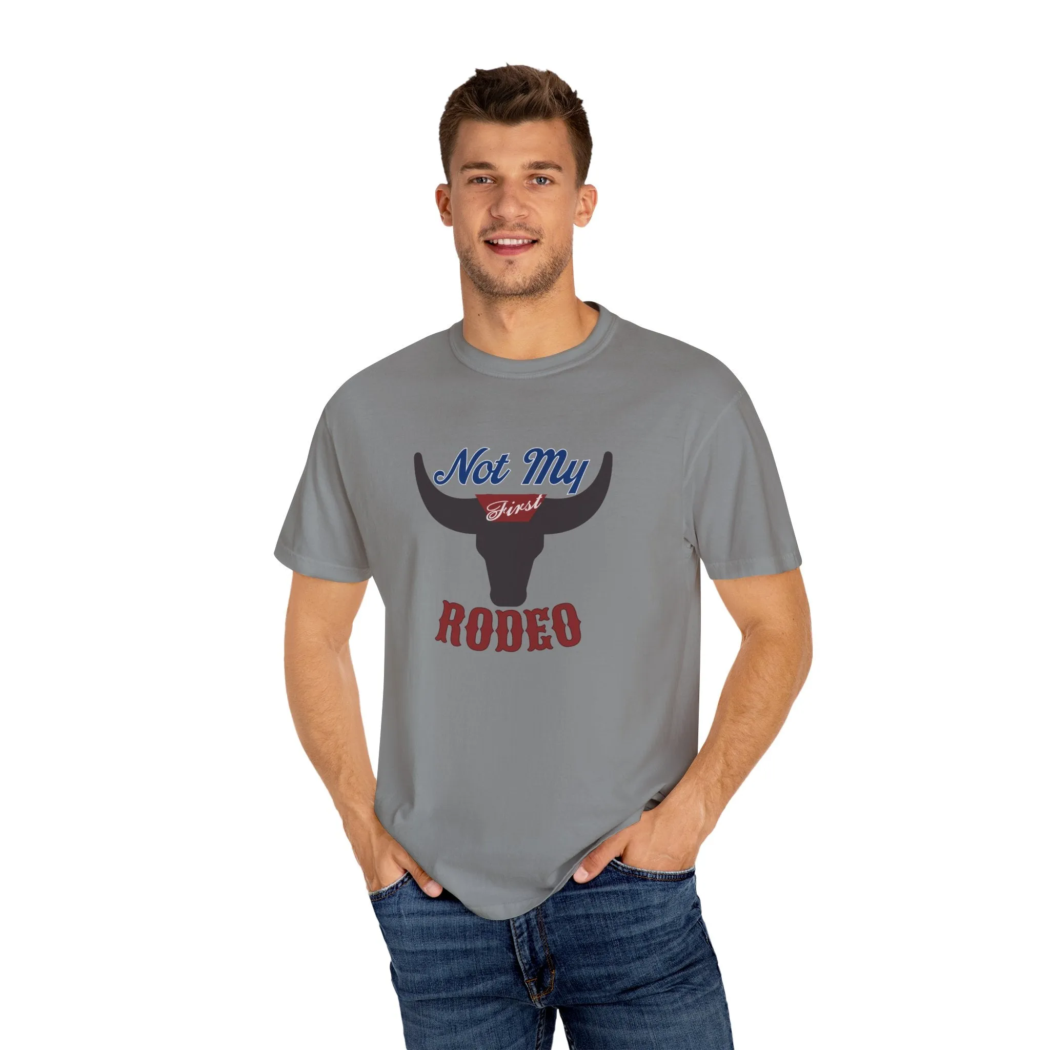 Country Western "Not My First Rodeo" Beer Inspired T-Shirt