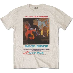 David Bowie T Shirt - Japanese Text