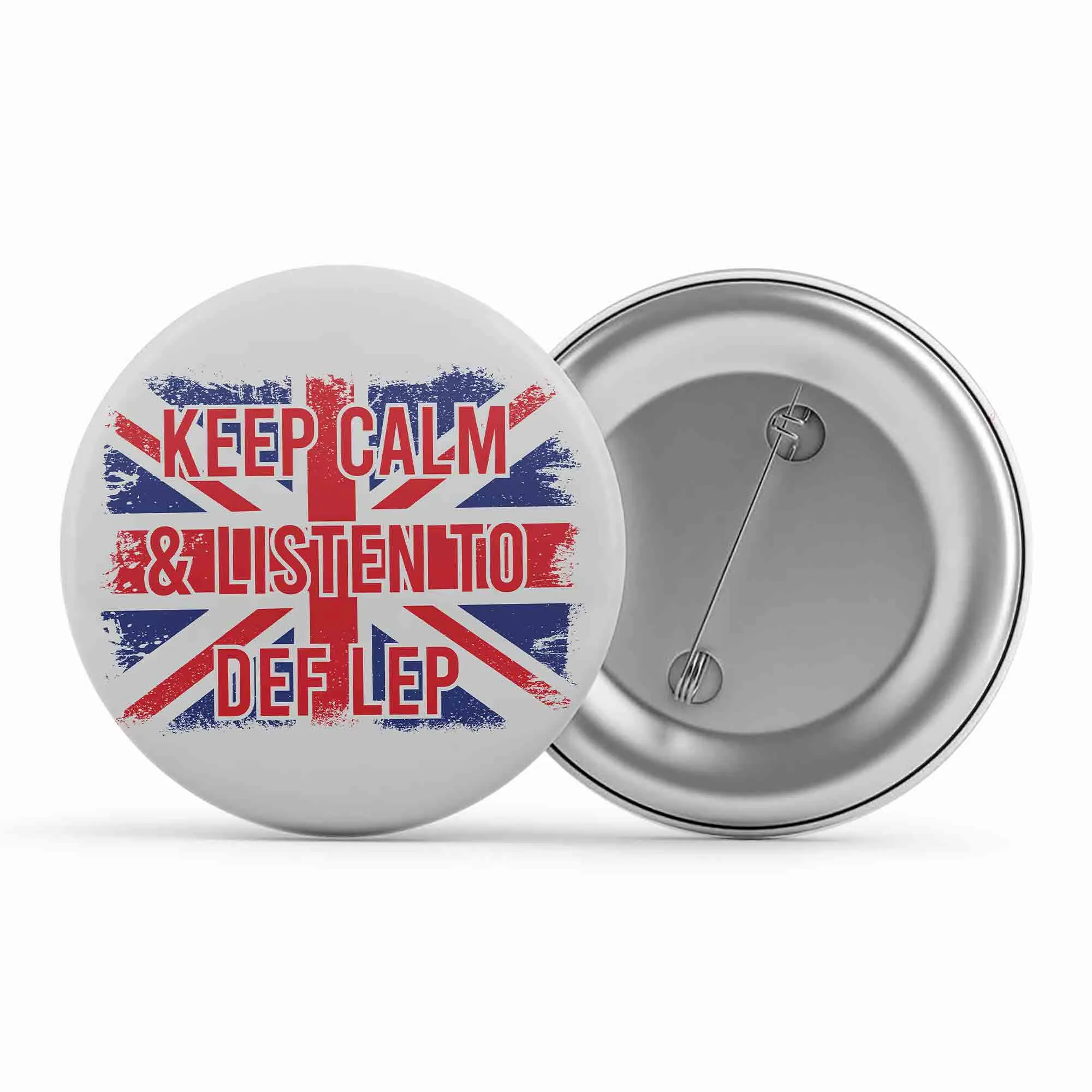 Def Leppard Badge - Keep Calm