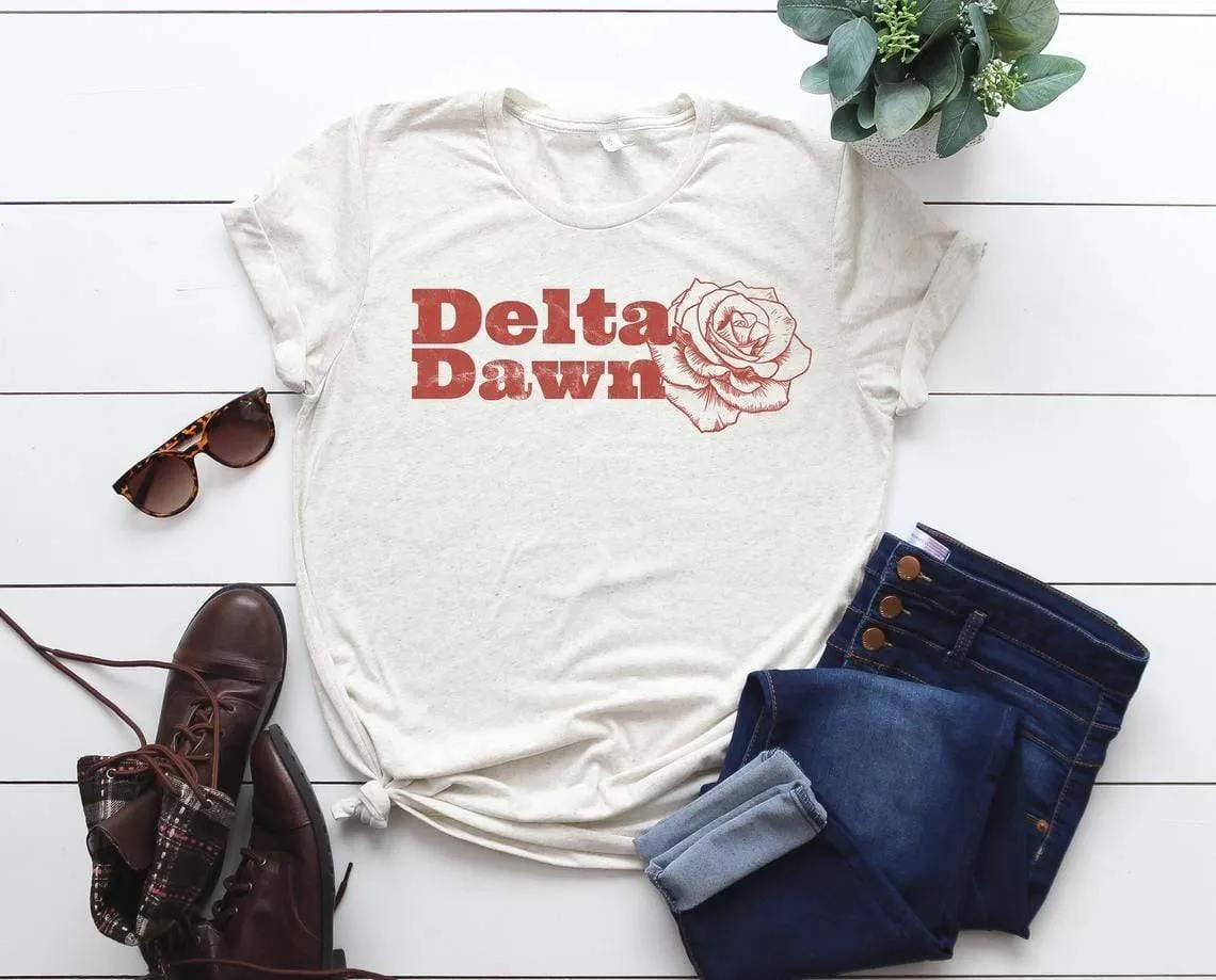 Delta Dawn Vintage Tee