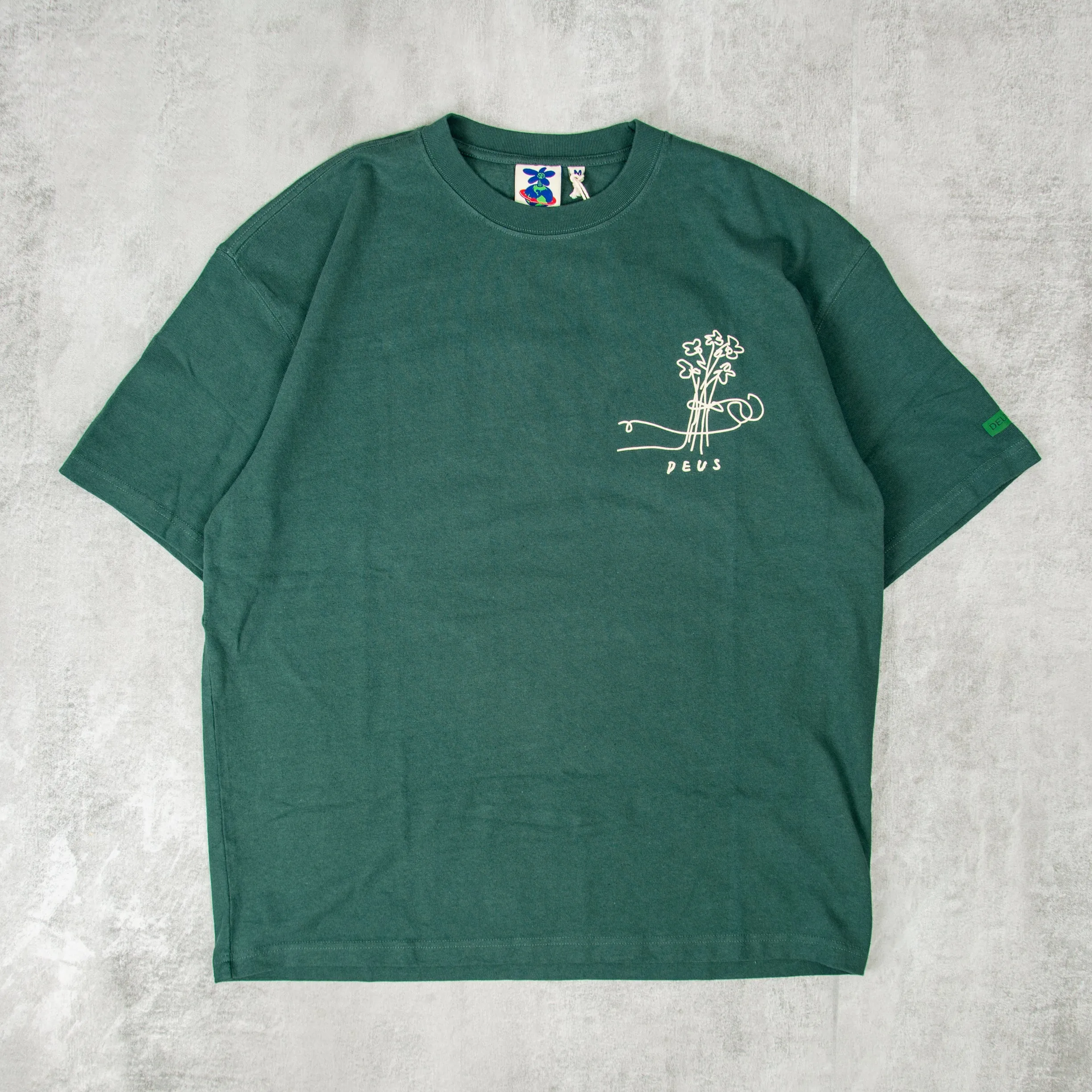 Deus Ex Machina Hauntology tee - Green Biome