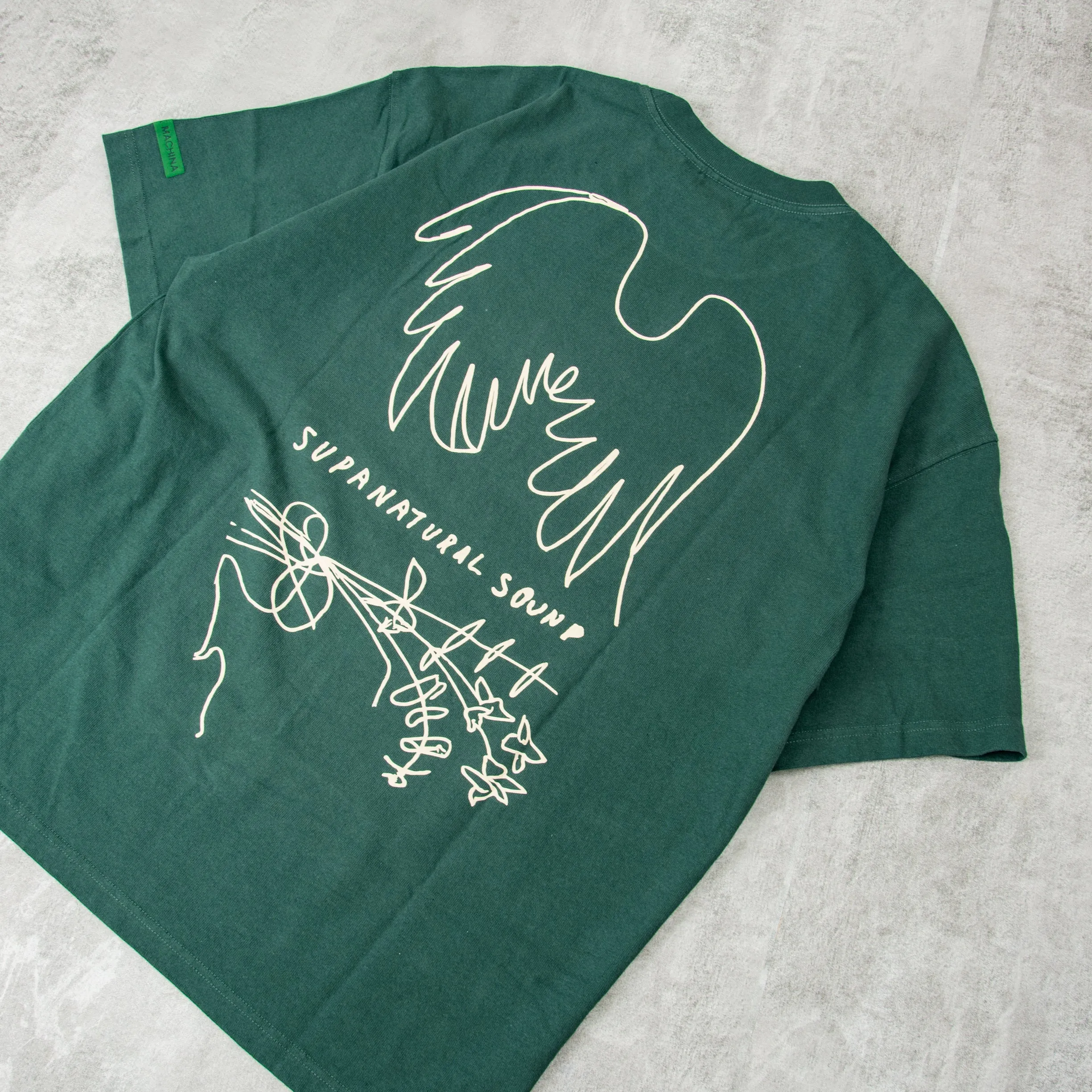 Deus Ex Machina Hauntology tee - Green Biome