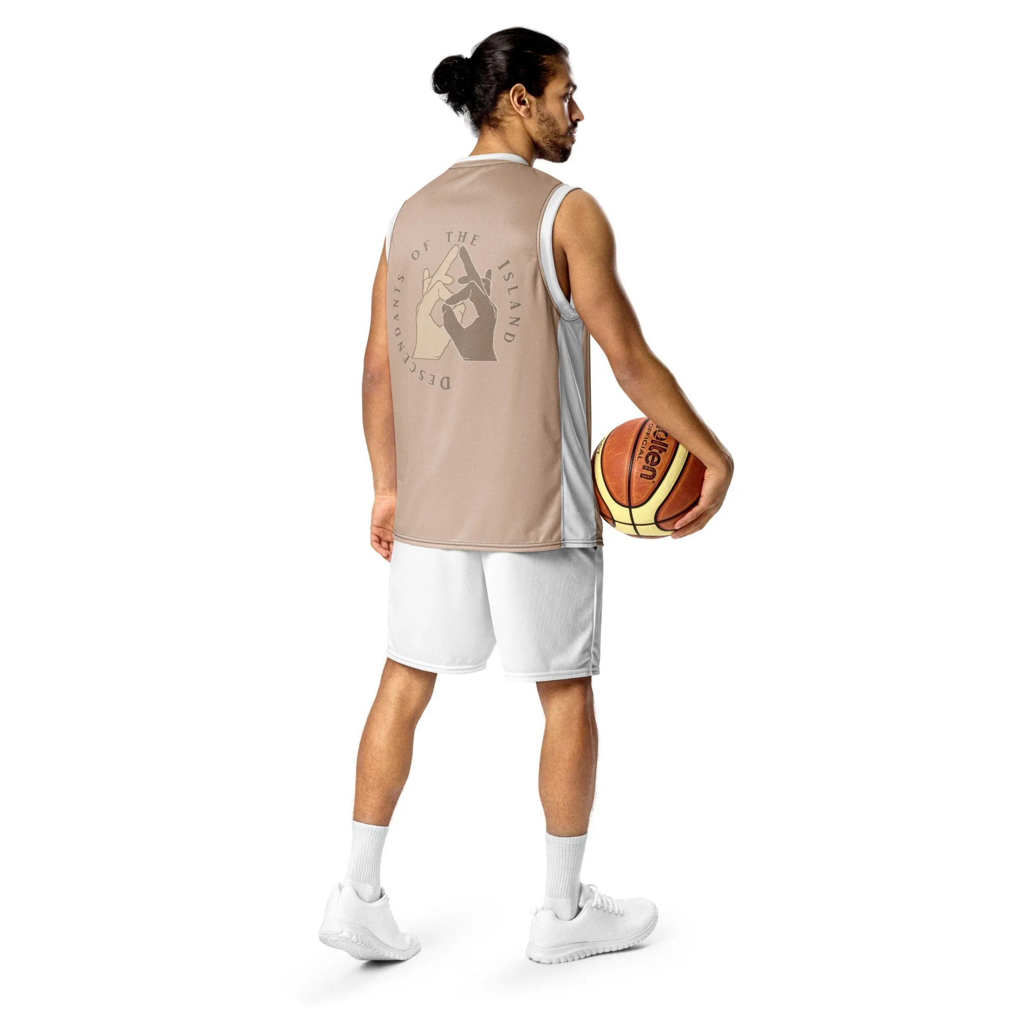 DTI Champagne unisex basketball jersey