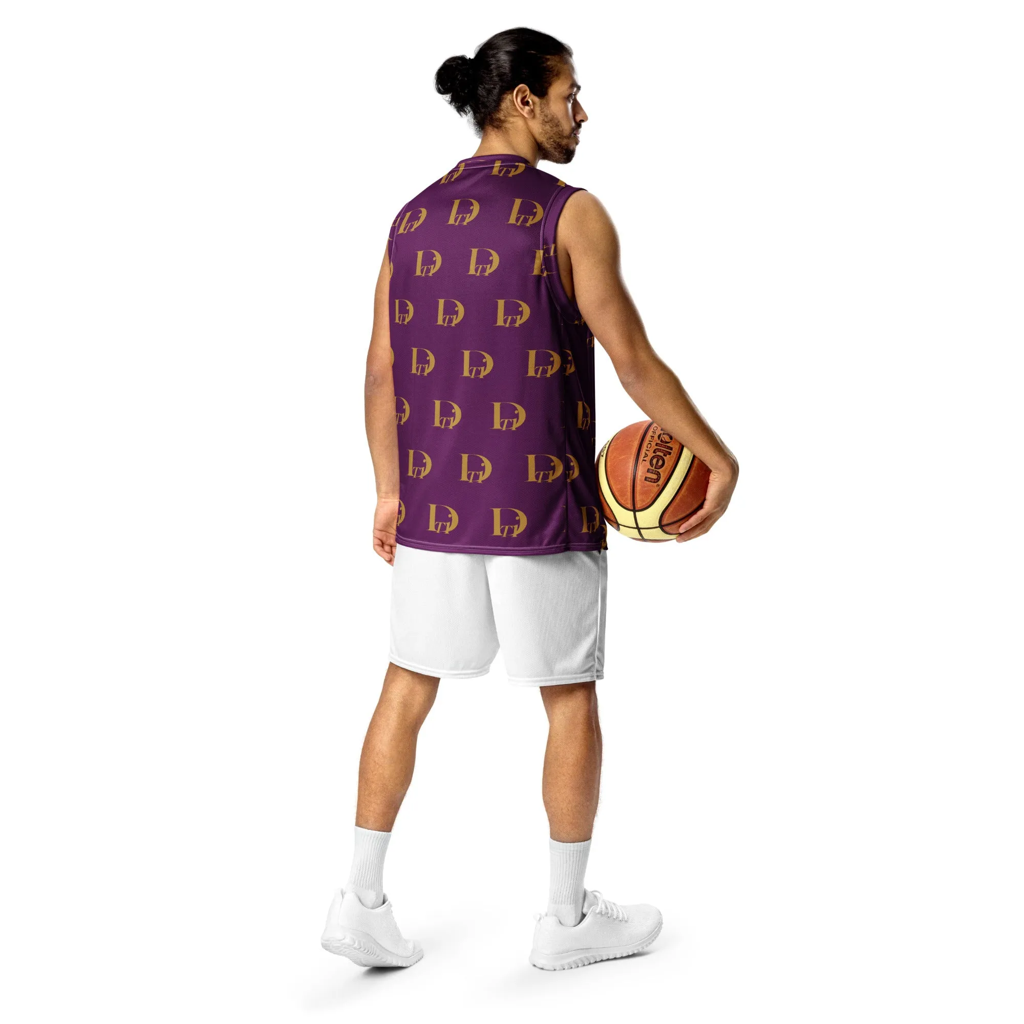 DTI Royal Recycled unisex basketball jersey