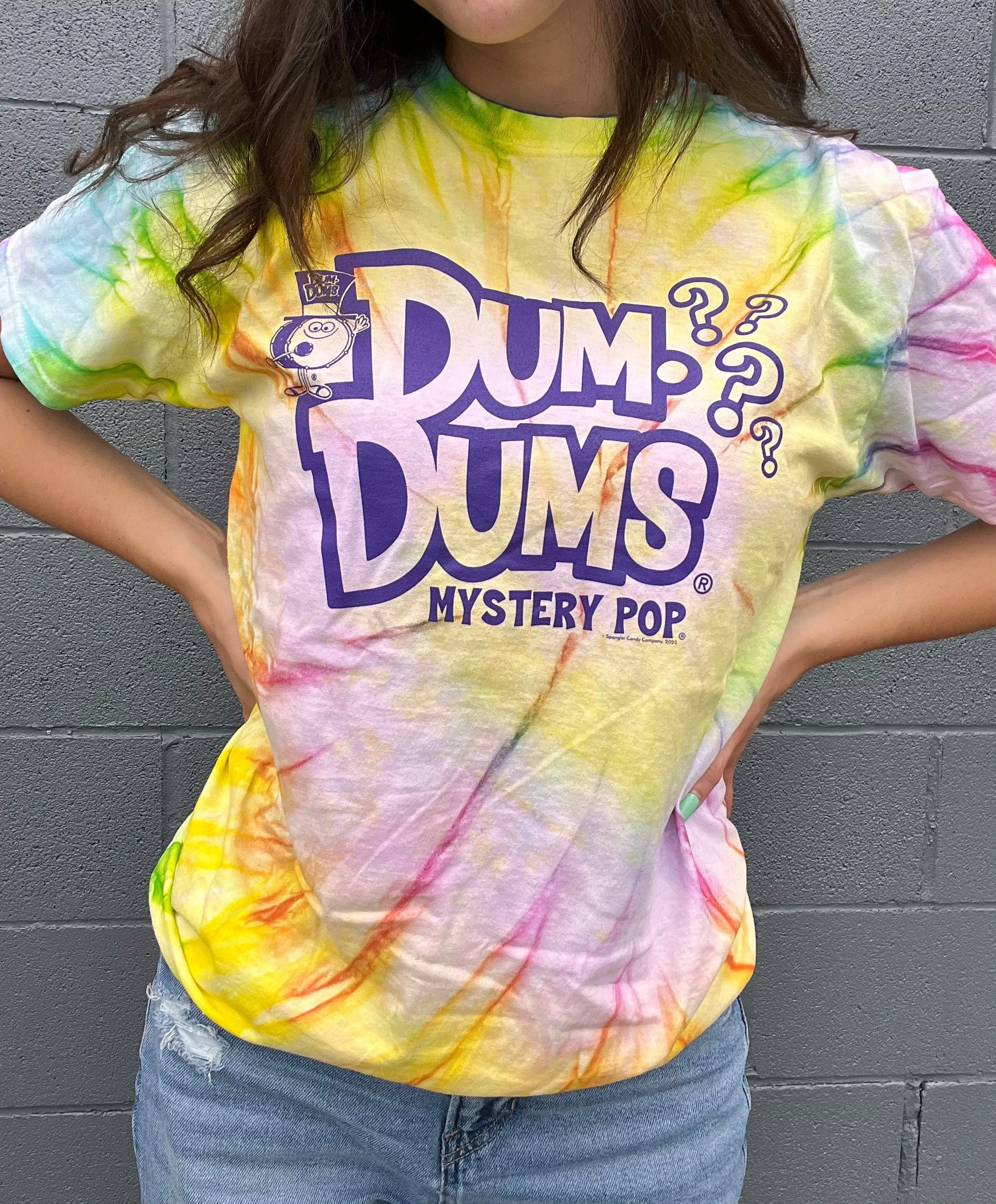 Dum Dums Mystery Flavor Pop Tie-Dye Tee