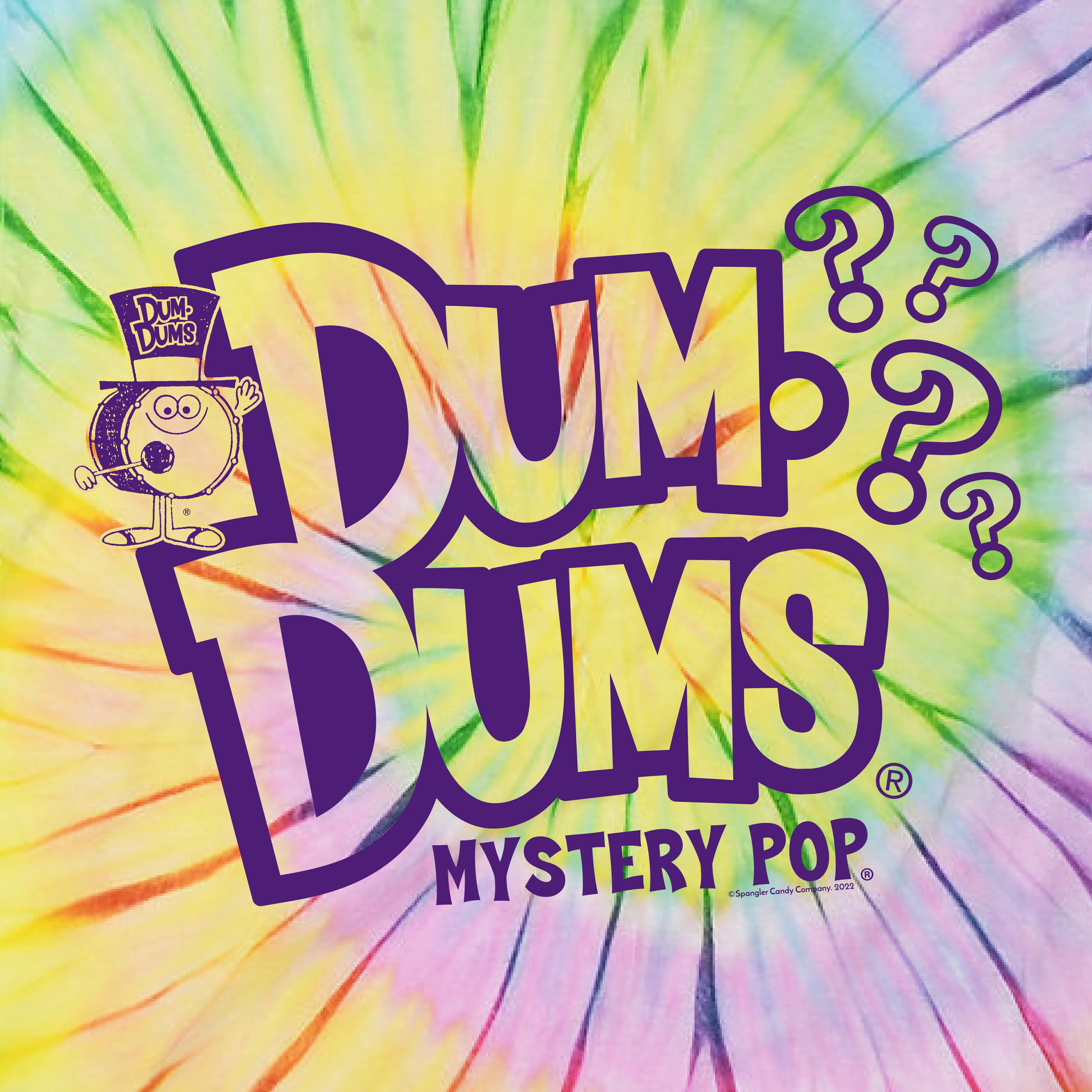 Dum Dums Mystery Flavor Pop Tie-Dye Tee