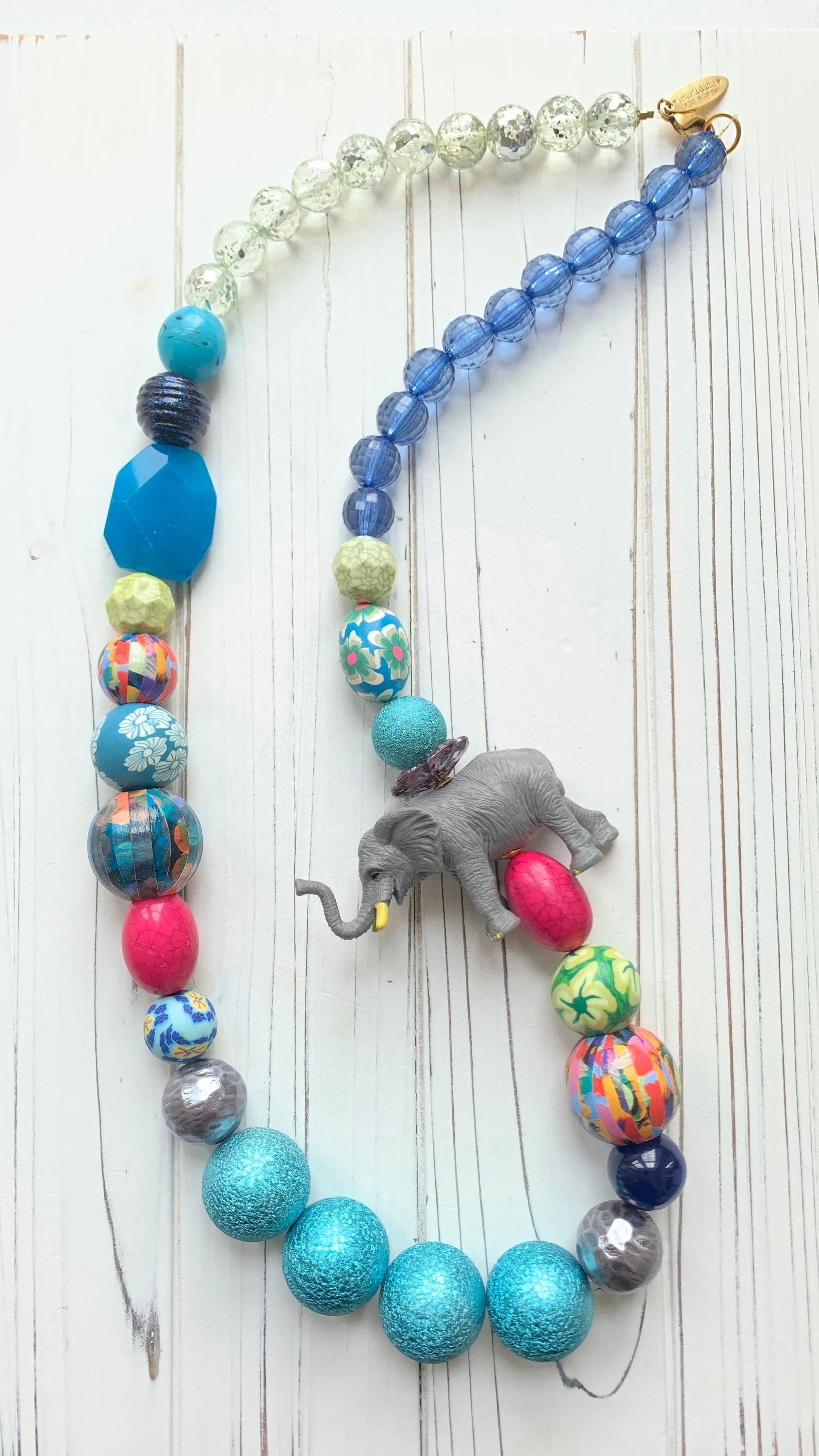 Elephant Statement Necklace