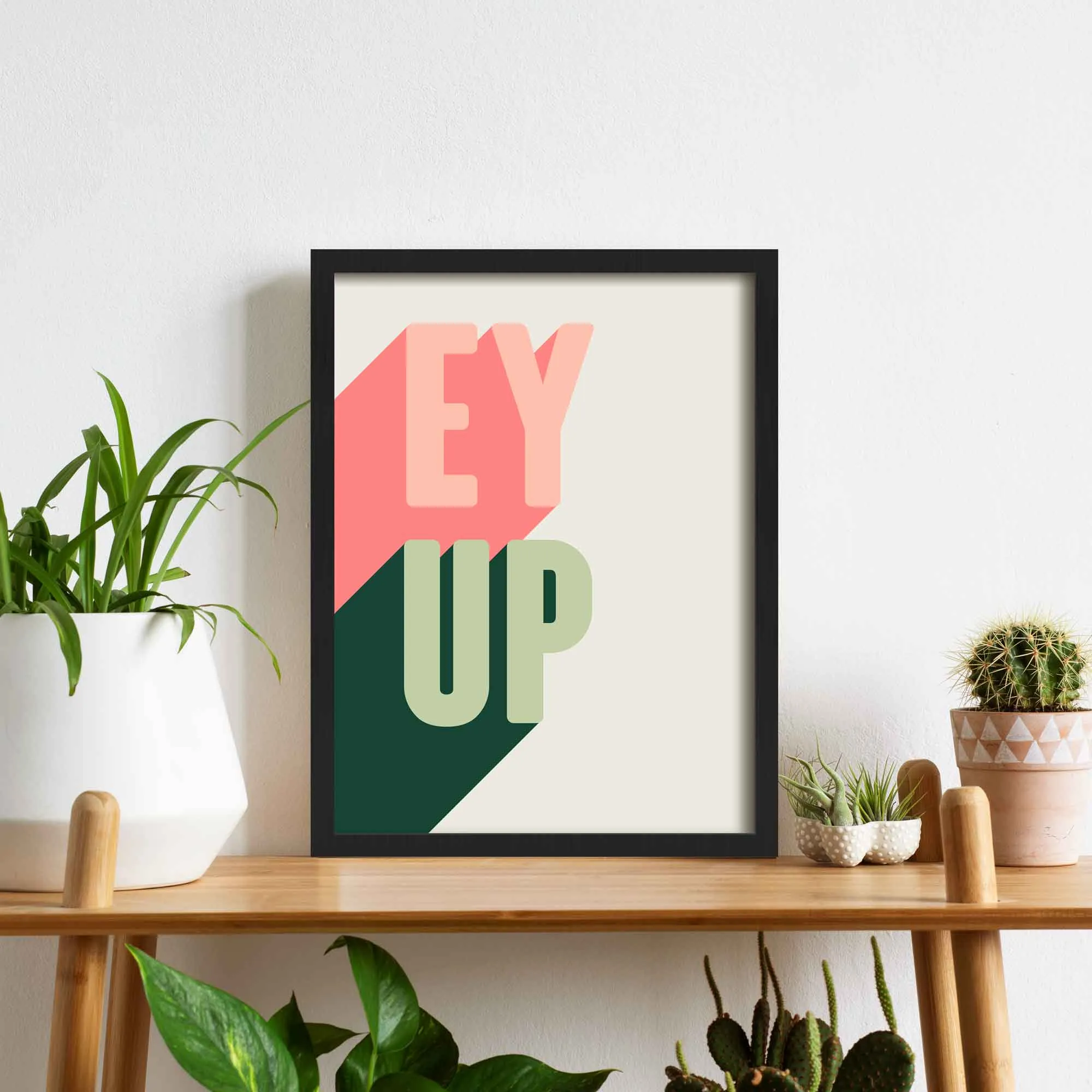 EY UP Sheffield Art Print