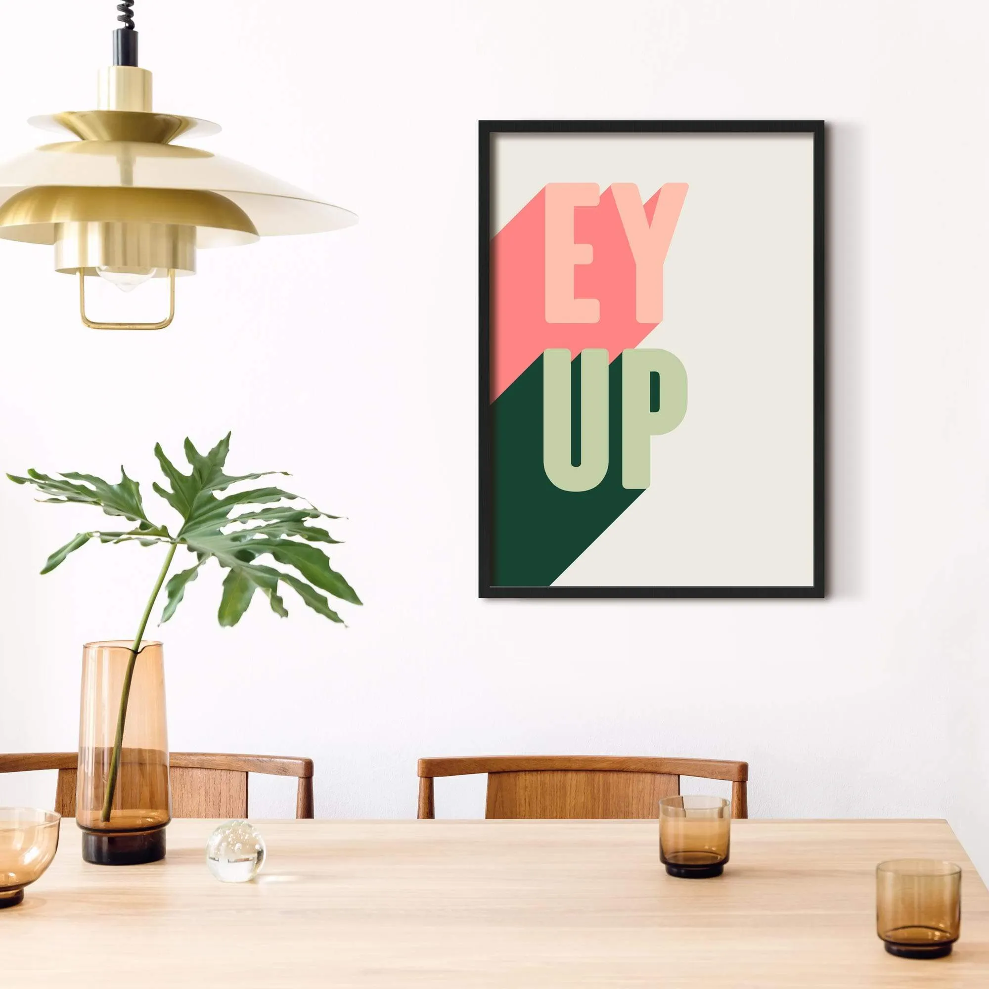 EY UP Sheffield Art Print