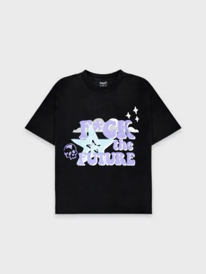 F*ck The Future Tee  - Vintage Black