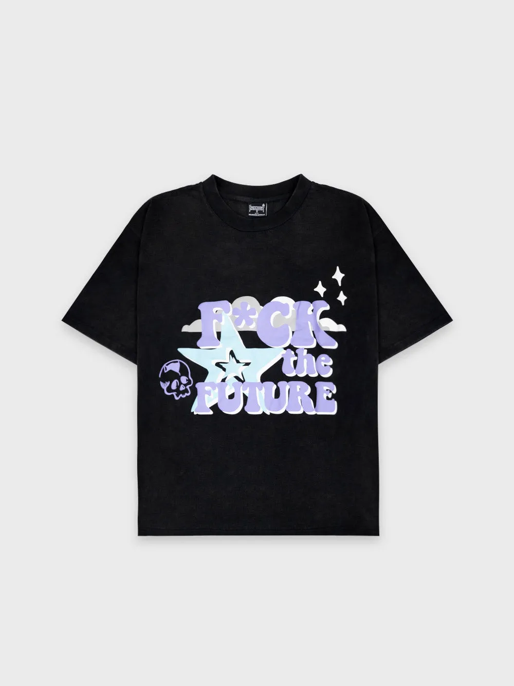 F*ck The Future Tee  - Vintage Black