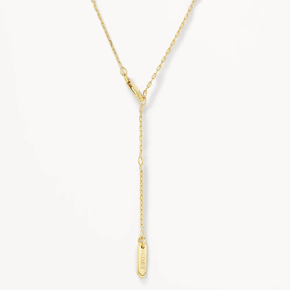 Fine Anchor Chain Necklace in Gold