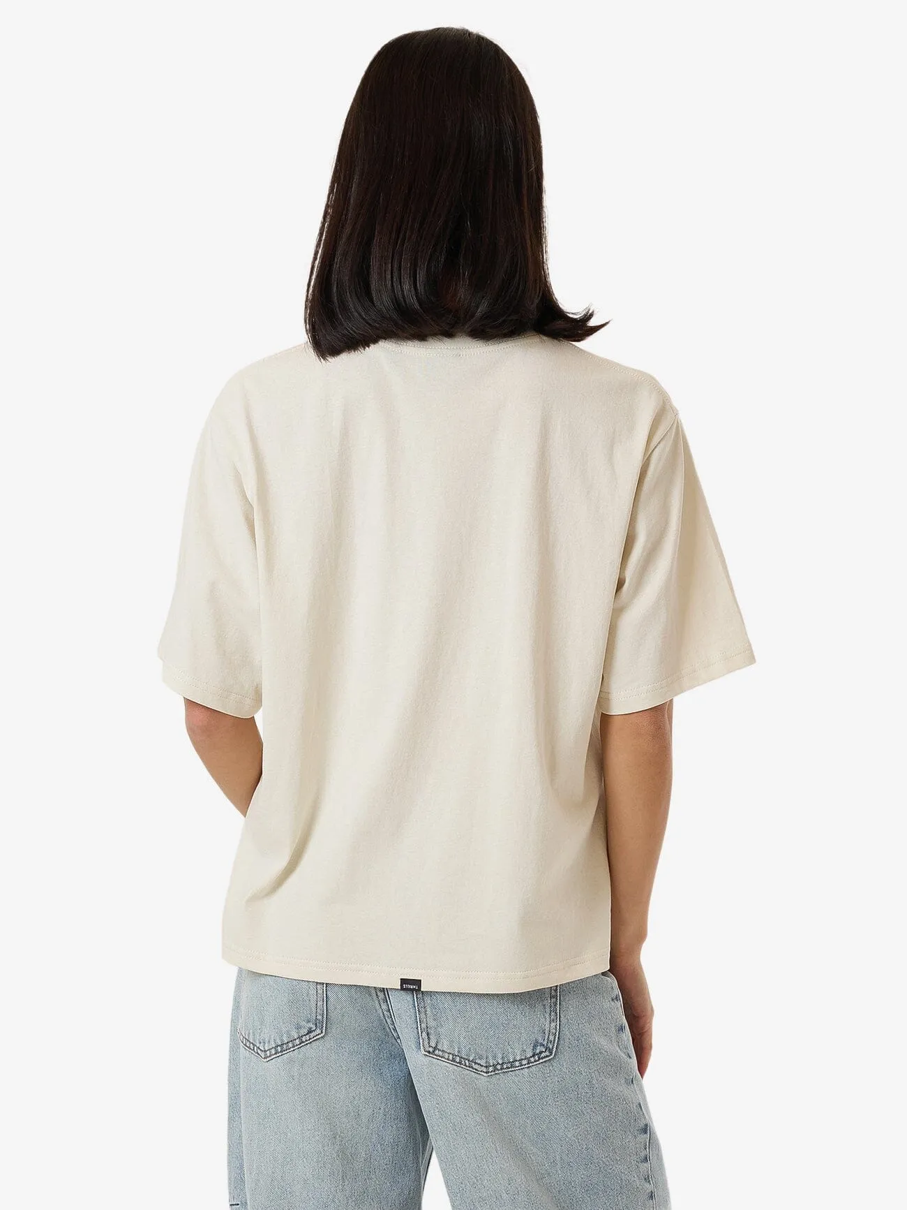 Flower Society Square Tee - Heritage White