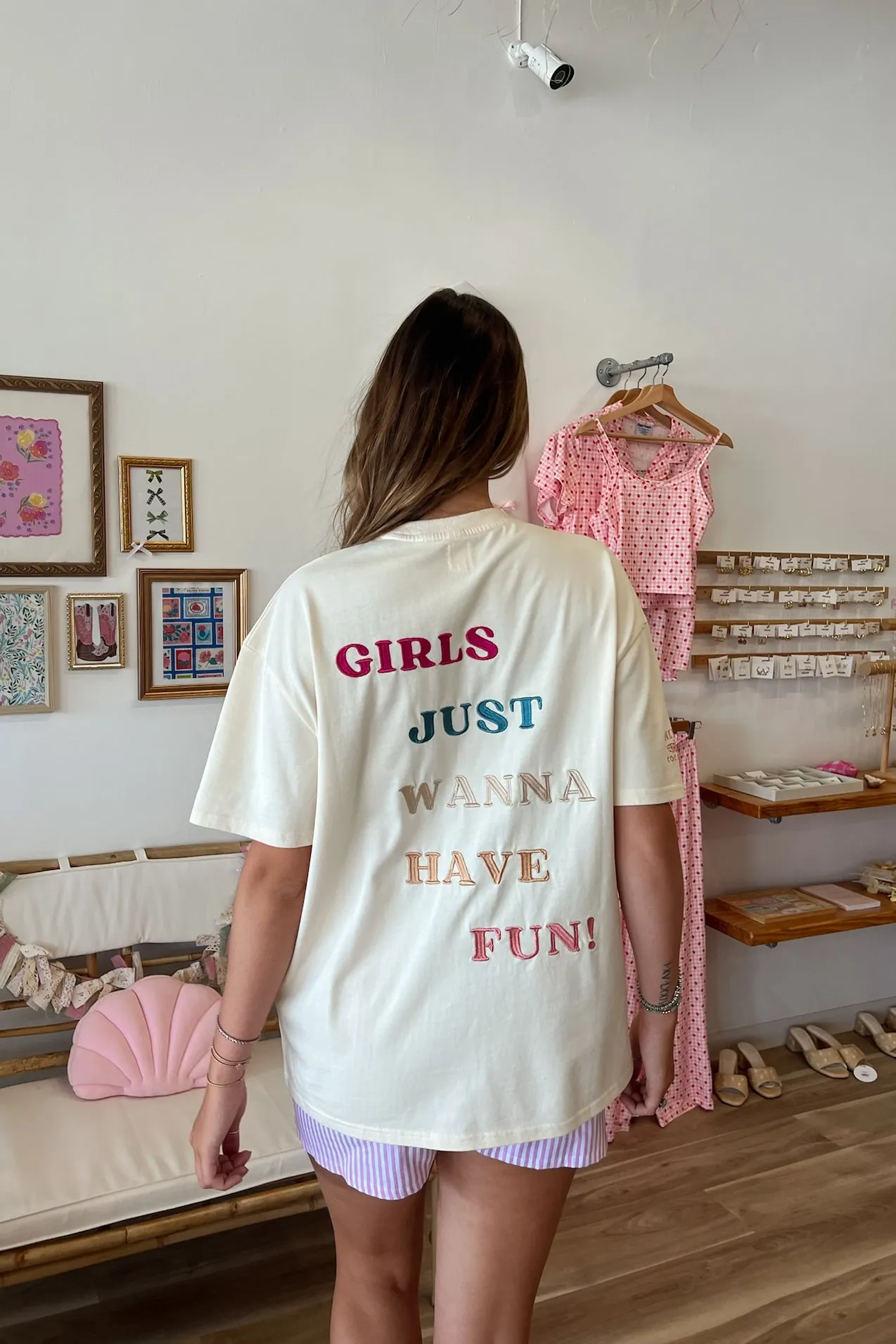 Girls Just Wanna Have Fun Tee