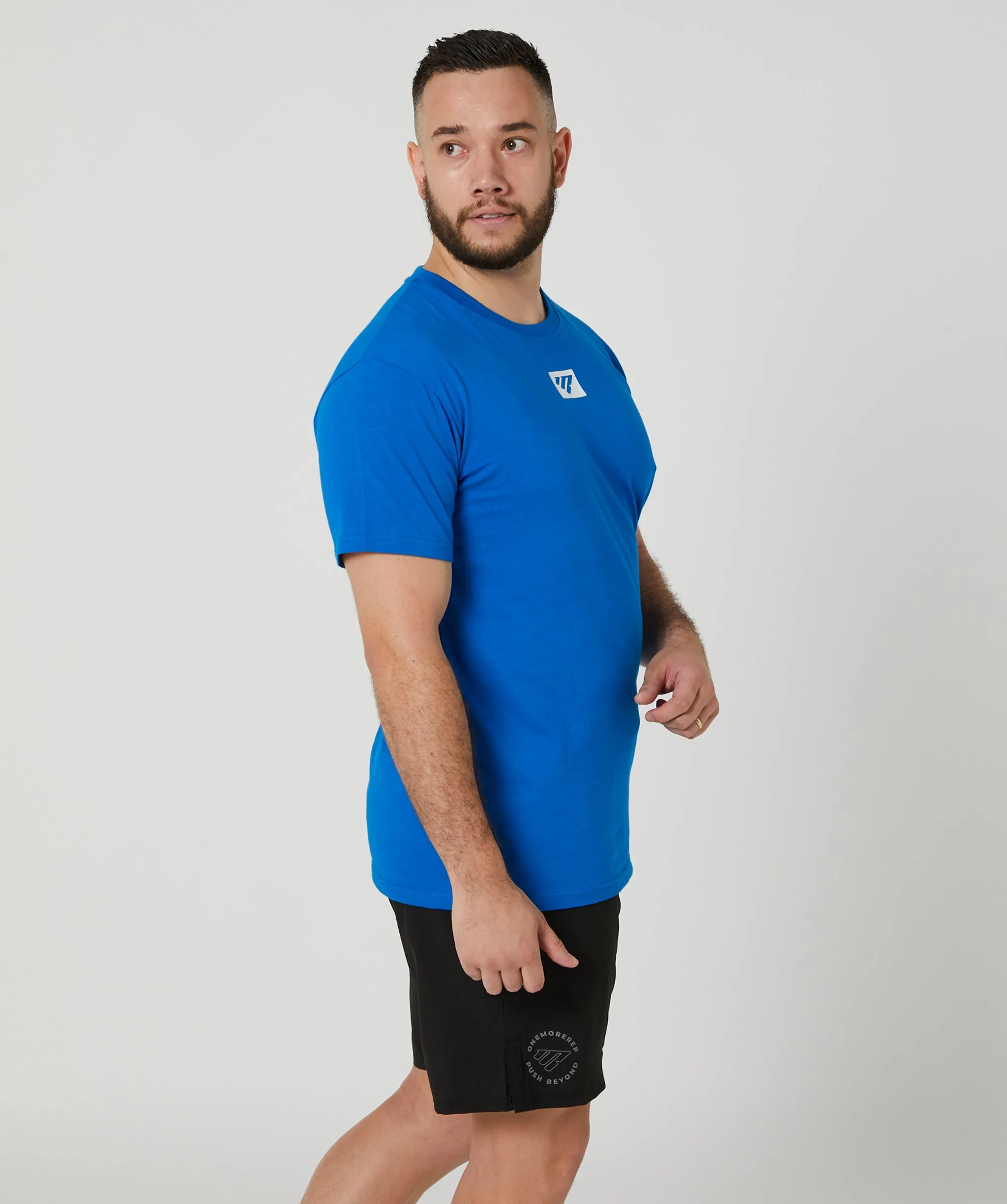 Grit Tee Electric Blue