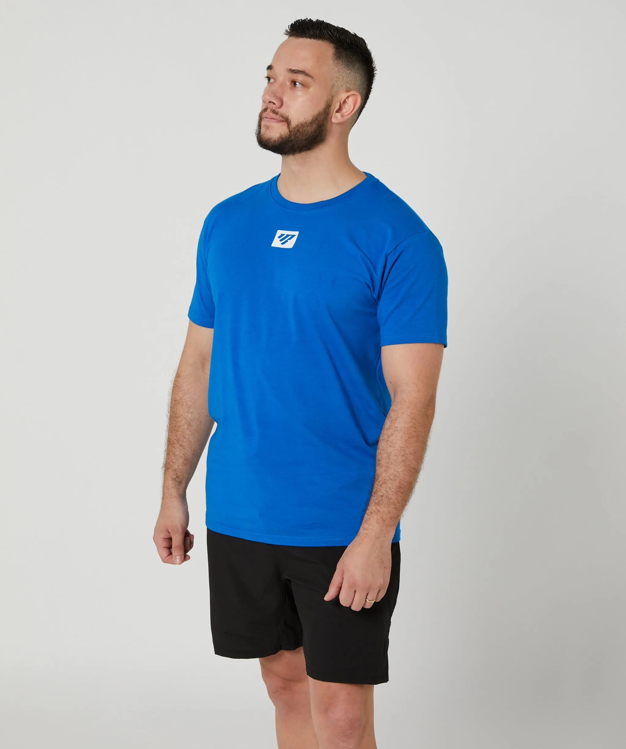 Grit Tee Electric Blue