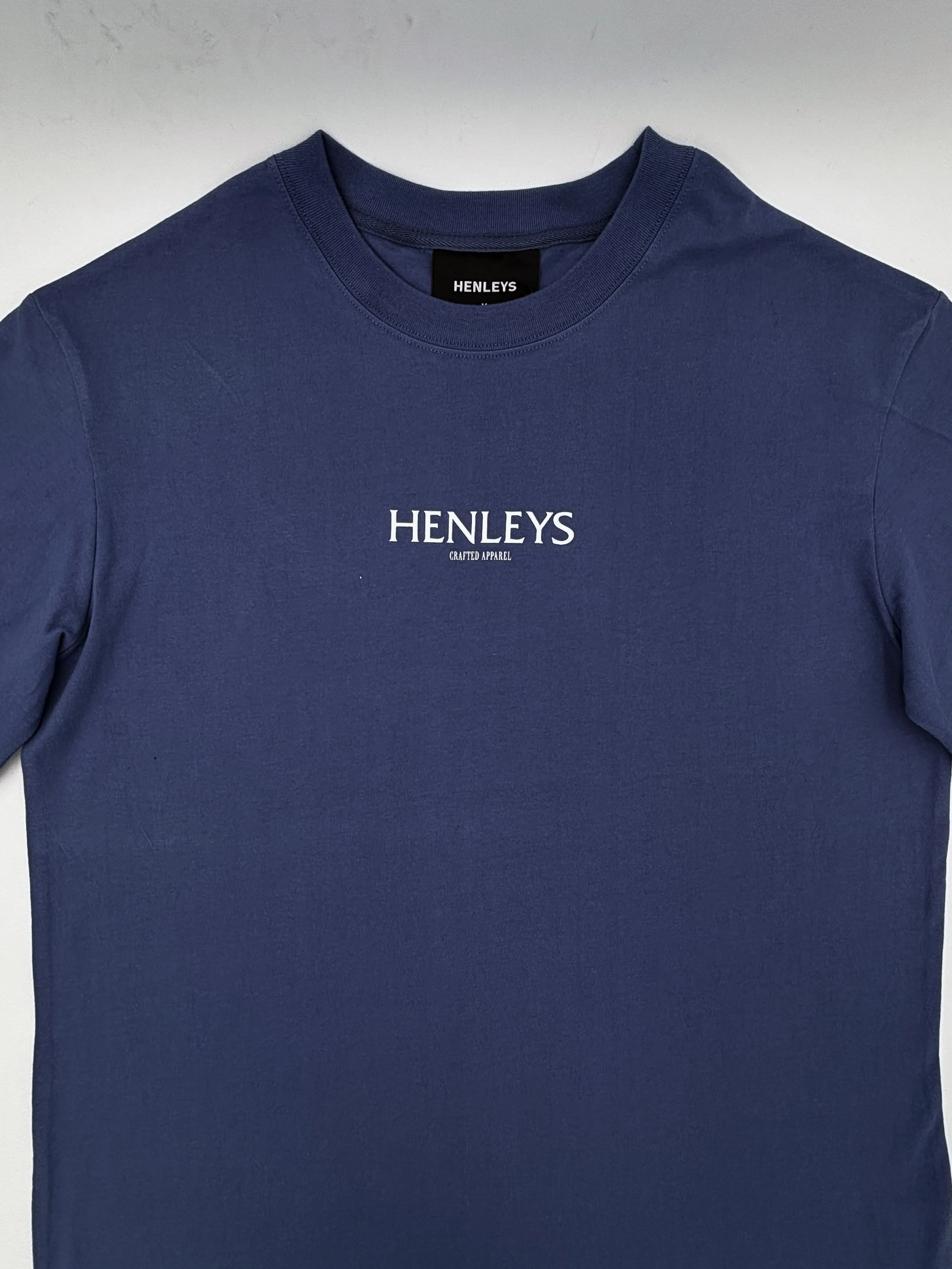 HENLEYS MEN'S WINGS BLUE TEE