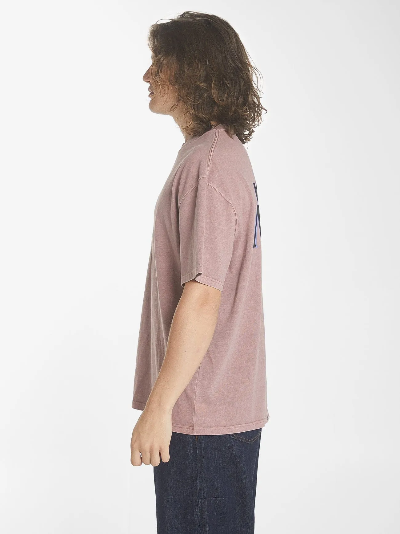 Higher Magic Box Fit Oversize Tee - Burlwood