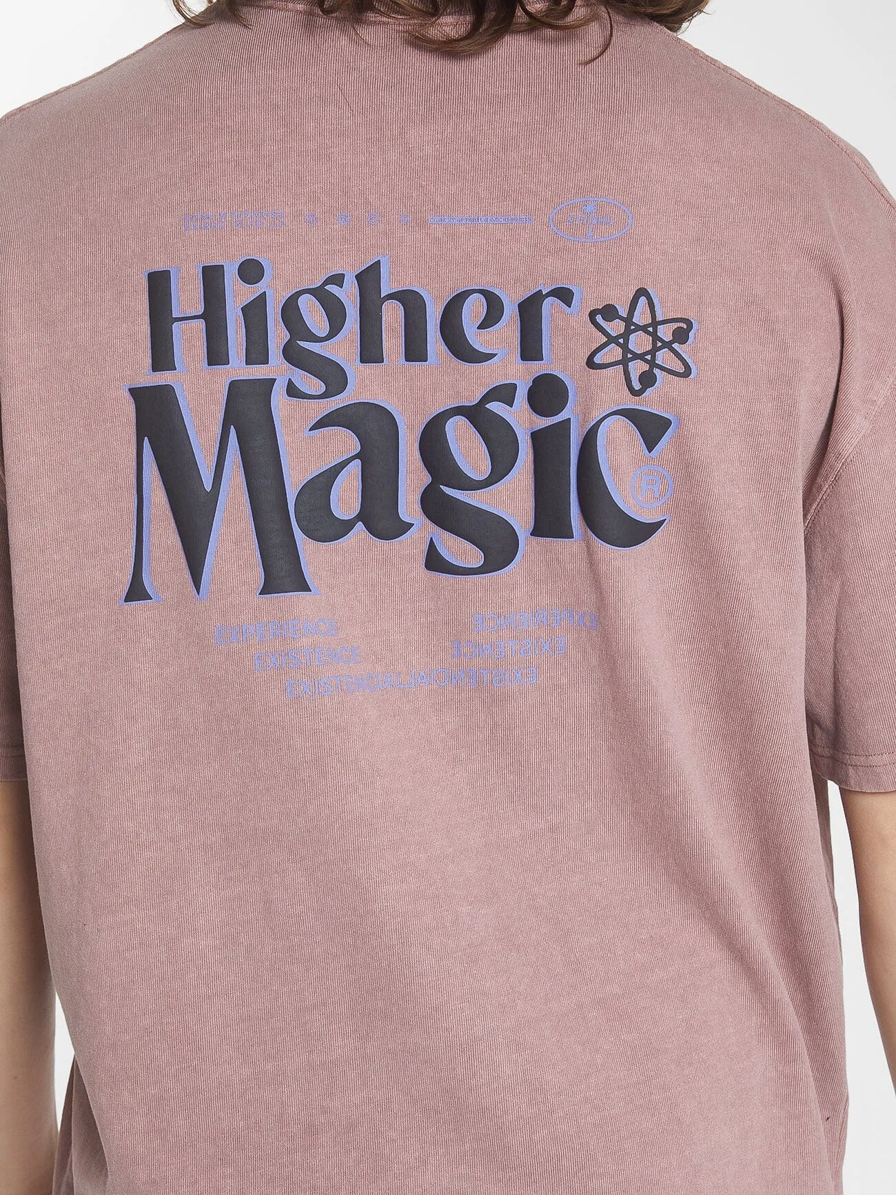 Higher Magic Box Fit Oversize Tee - Burlwood