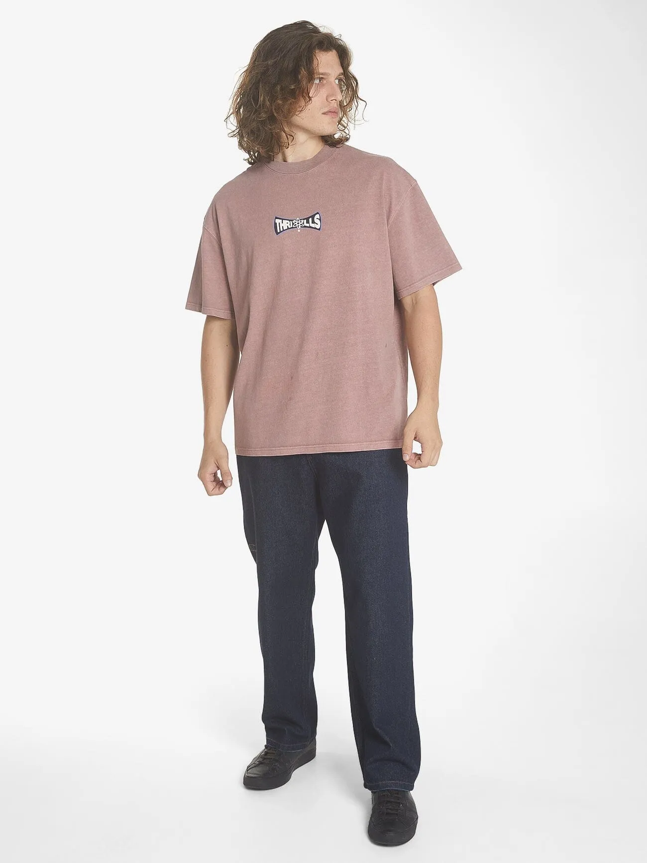 Higher Magic Box Fit Oversize Tee - Burlwood