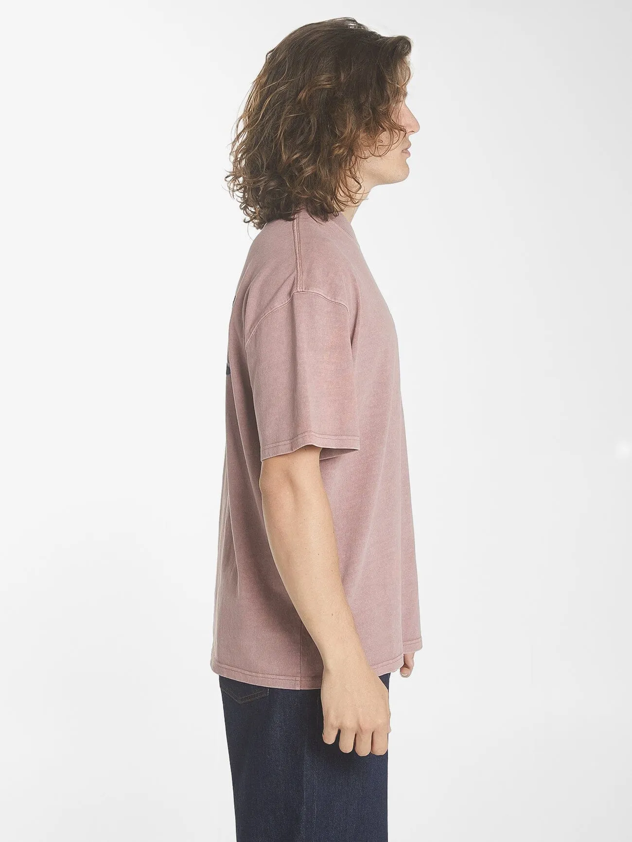 Higher Magic Box Fit Oversize Tee - Burlwood