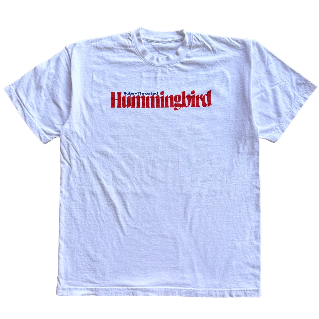 Hummingbird Text v6 Tee