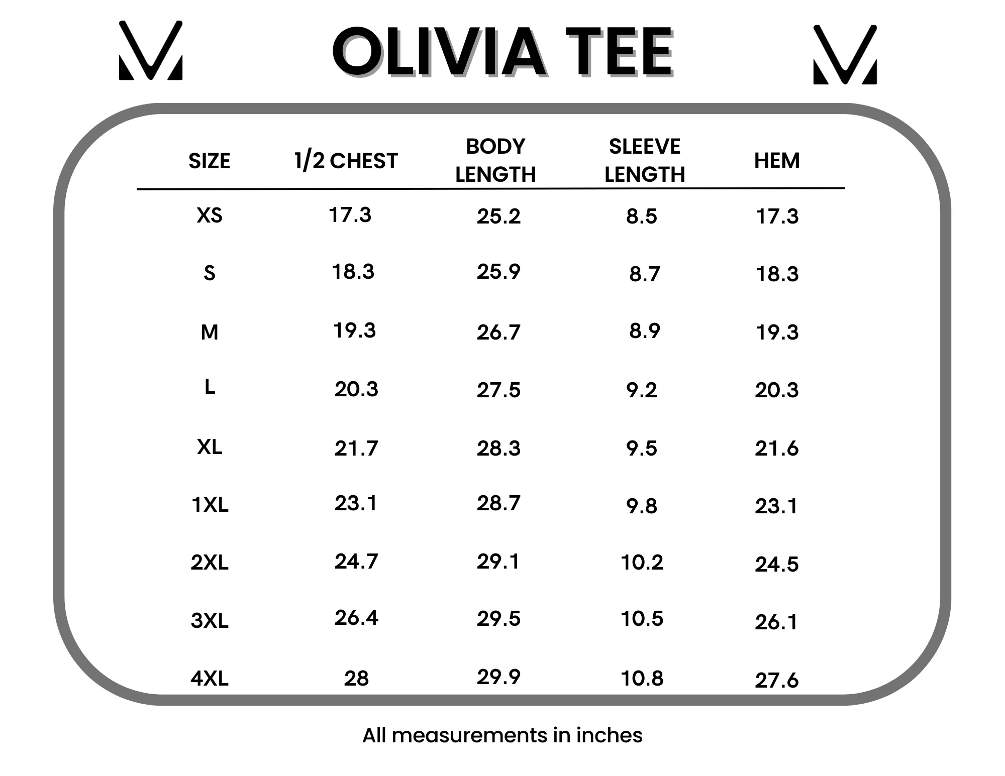 IN STOCK Olivia Tee - Mocha