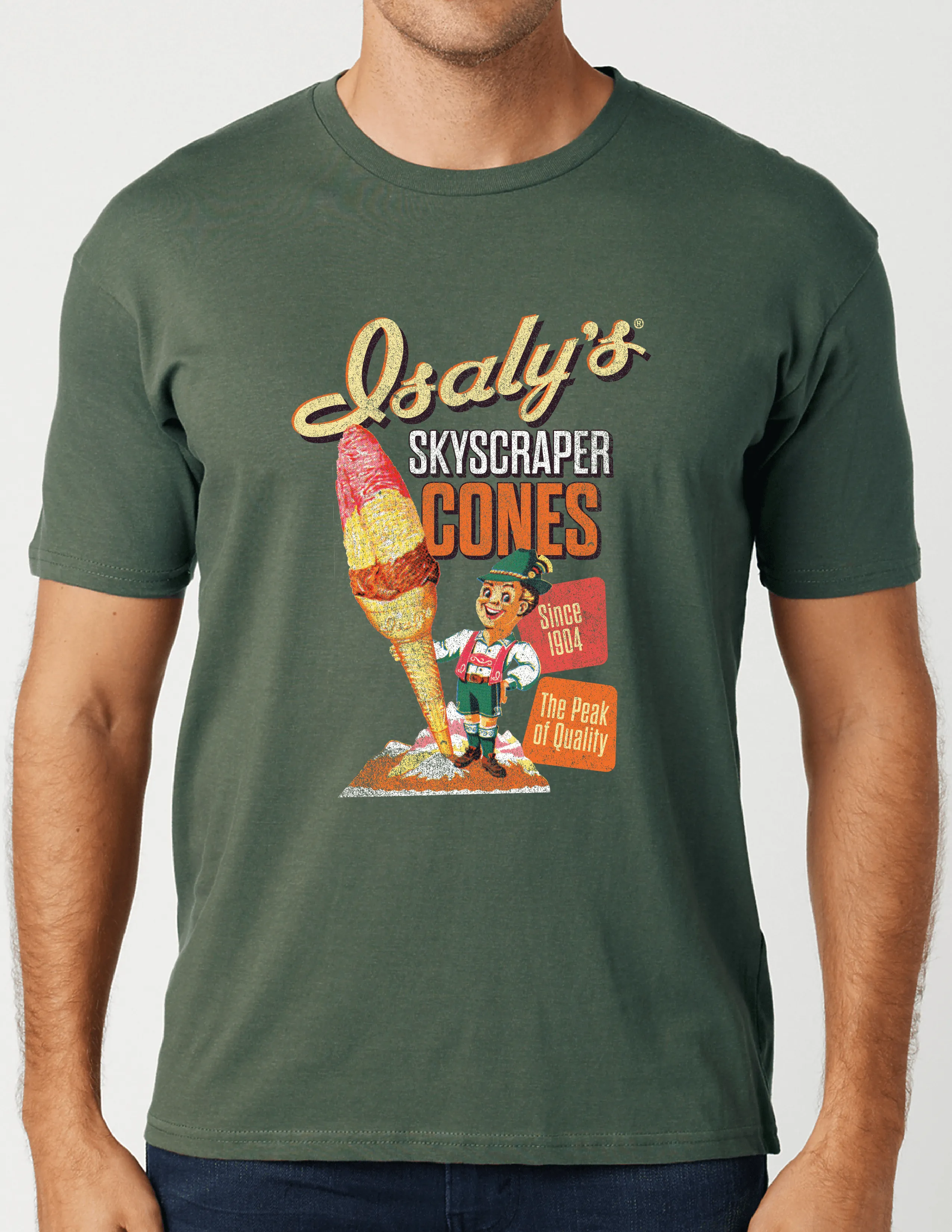 Isaly's Skyscraper Ice Cream Cone Tee