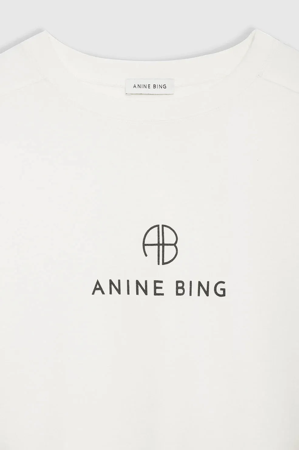 Jaylin Tee Monogram- Ivory