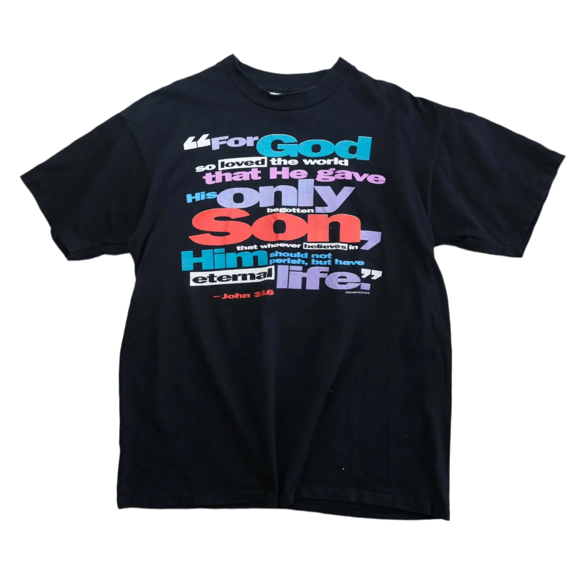 John 316 Single Stitch T-Shirt (L)