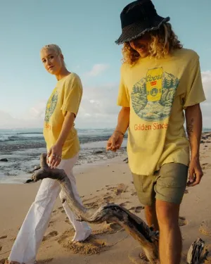 Junk Food 
COORS GOLDEN SINCE 1873 VINTAGE TEE - MISTED YELLOW