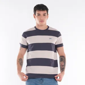 MENS' CUT AND SEW LOGO TEE