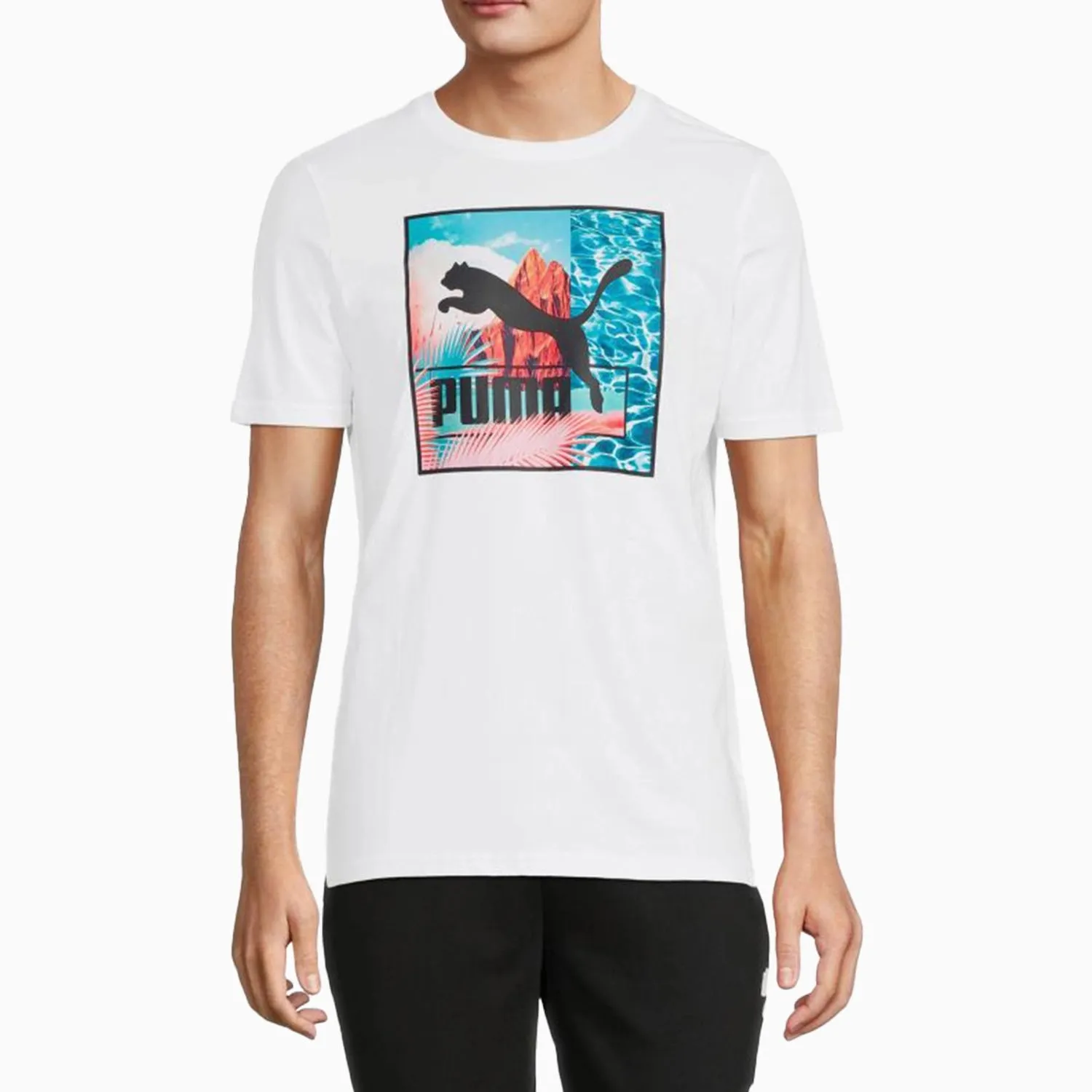 Men's Puma Vacation Vibe Graphic T Shirt